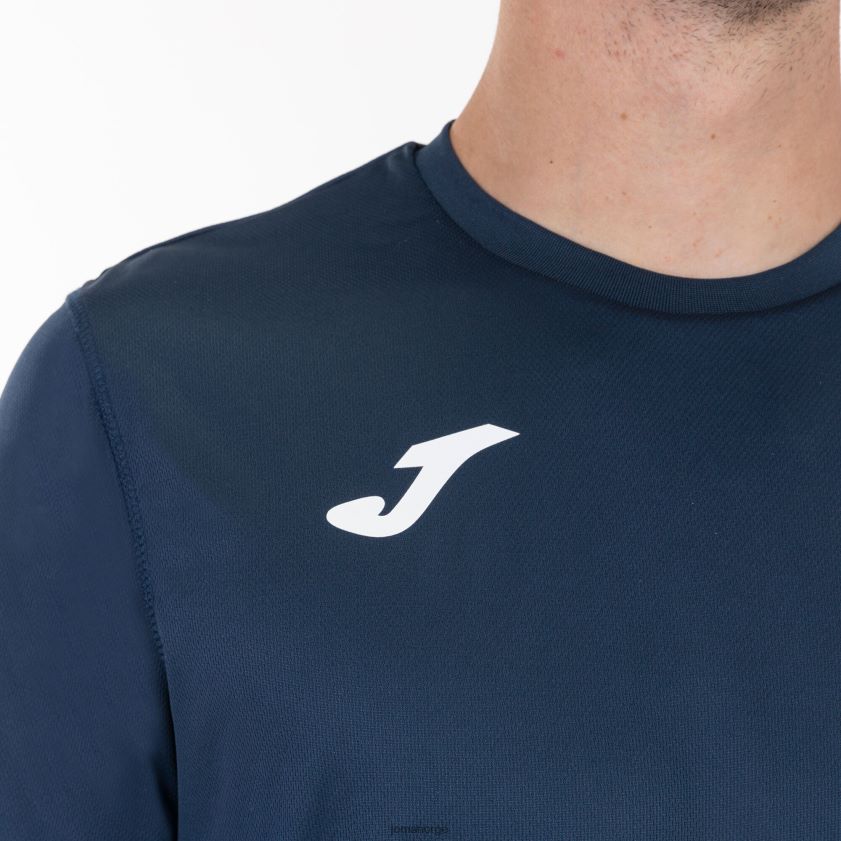 nei Joma skjorte kortermet kombi marineblå gul FBD0T0317 menn