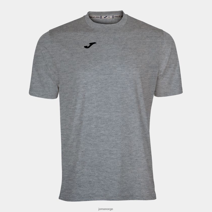 nei Joma skjorte kortermet kombi melert grå FBD0T01383 menn