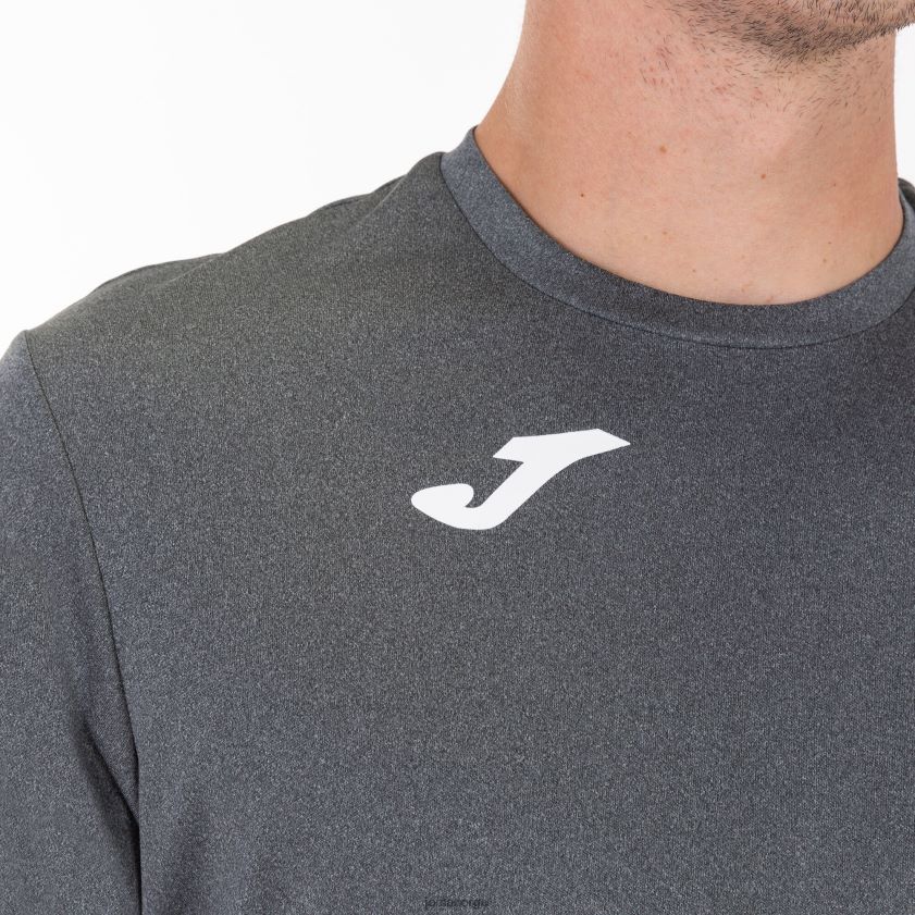 nei Joma skjorte kortermet kombi melert grå FBD0T0948 menn