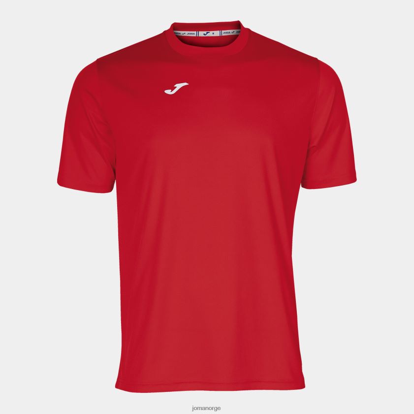 nei Joma skjorte kortermet kombi rød FBD0T01374 menn