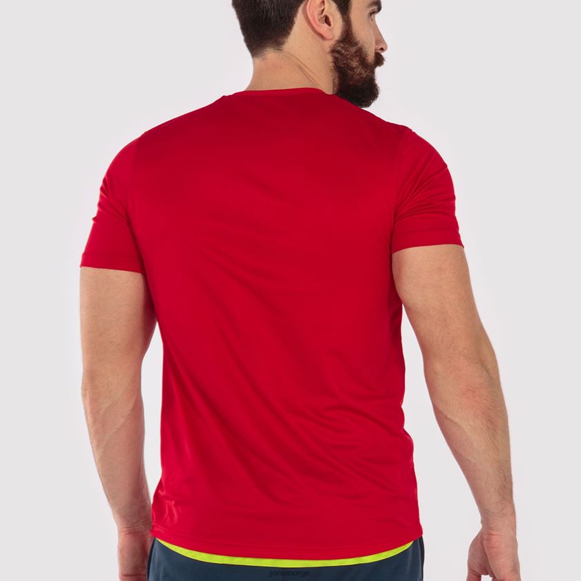 nei Joma skjorte kortermet kombi rød gul FBD0T04580 menn