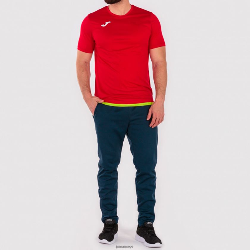 nei Joma skjorte kortermet kombi rød gul FBD0T04580 menn