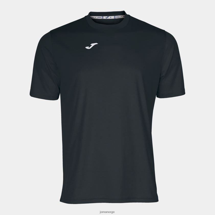 nei Joma skjorte kortermet kombi svart FBD0T045 menn