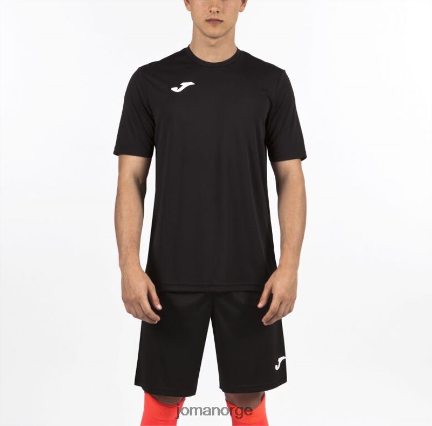 nei Joma skjorte kortermet kombi svart FBD0T045 menn