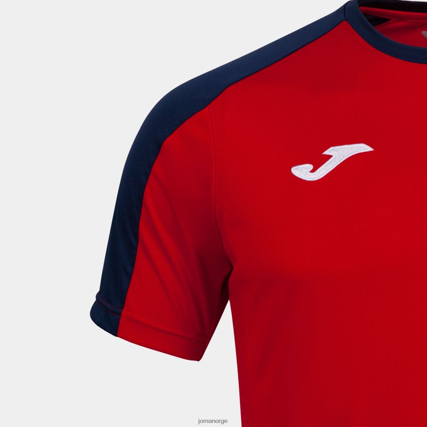 nei Joma skjorte kortermet økomesterskap rød marineblå FBD0T01508 menn
