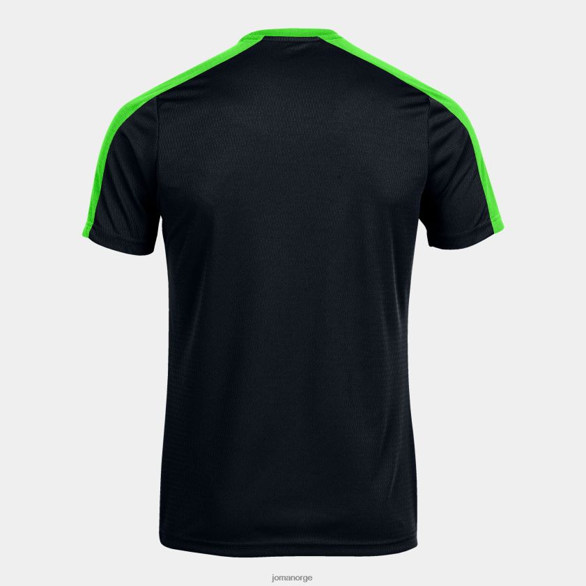 nei Joma skjorte kortermet økomesterskap svart fluorescerende grønn FBD0T03177 menn