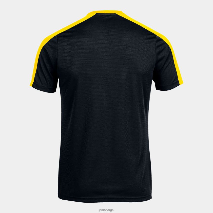 nei Joma skjorte kortermet økomesterskap svart gul FBD0T04170 menn