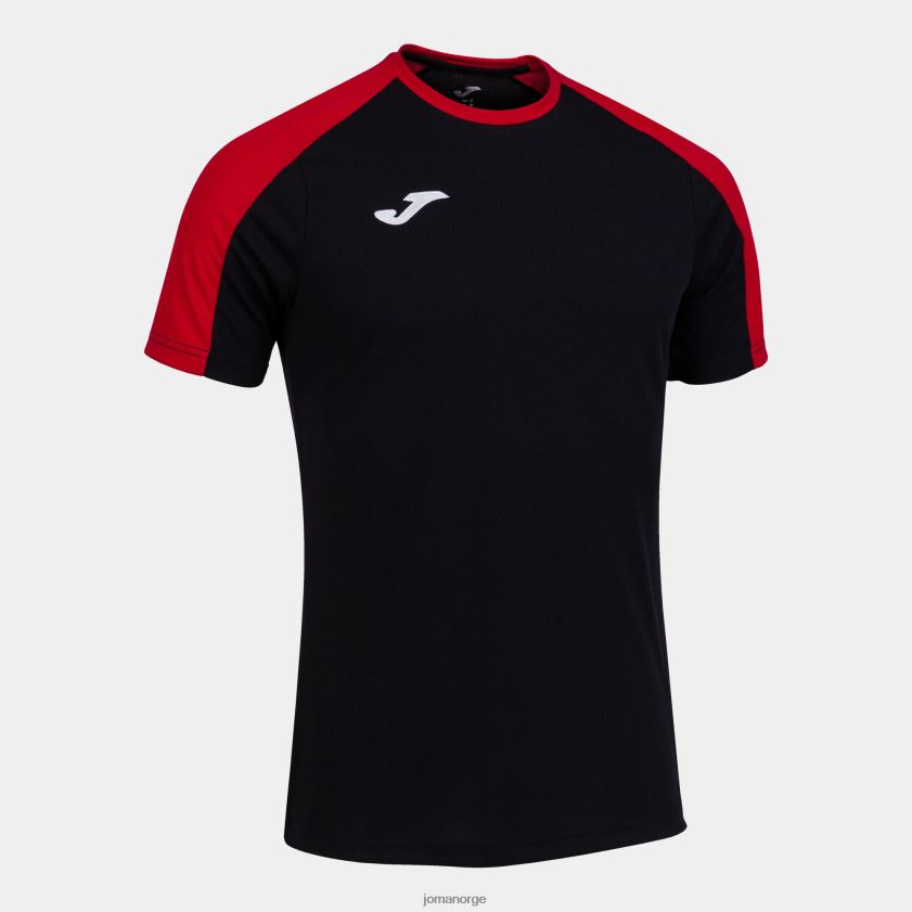 nei Joma skjorte kortermet økomesterskap svart, rød FBD0T0348 menn