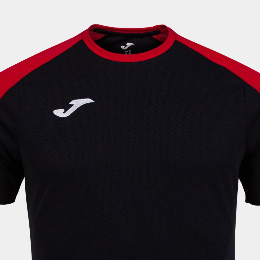 nei Joma skjorte kortermet økomesterskap svart, rød FBD0T0348 menn