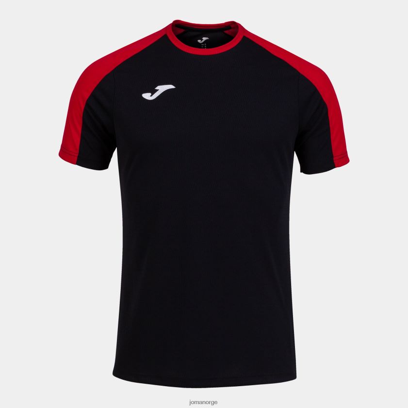 nei Joma skjorte kortermet økomesterskap svart, rød FBD0T0348 menn