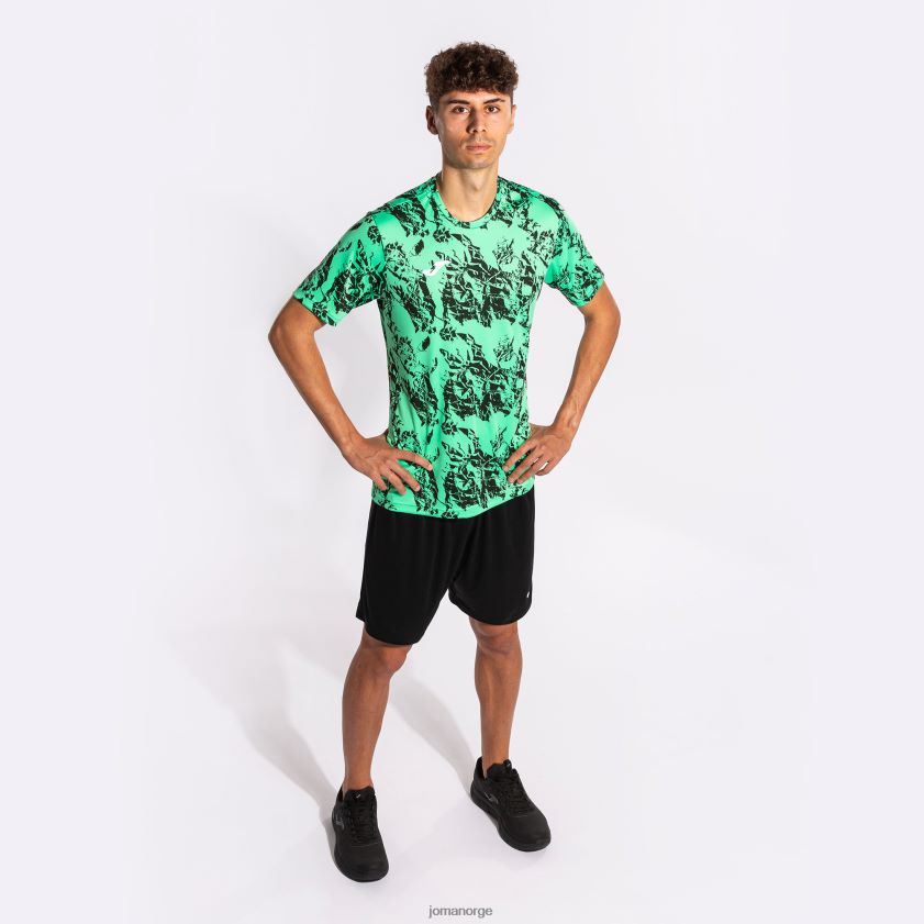 nei Joma skjorte kortermet løve grønn svart FBD0T0607 menn