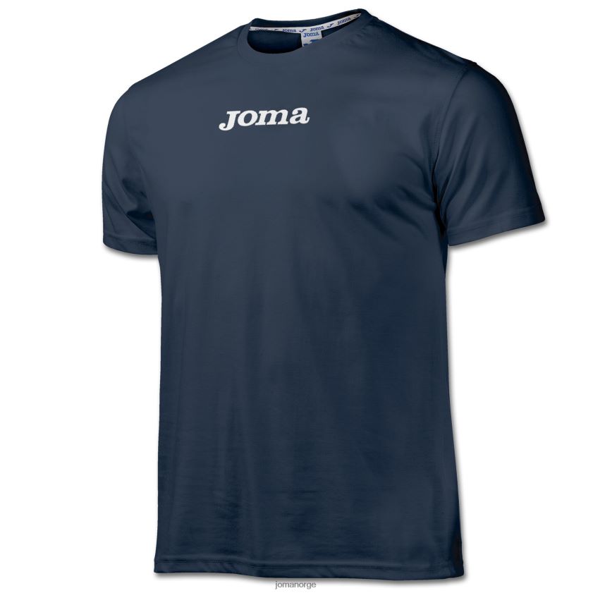 nei Joma skjorte kortermet lille marineblå FBD0T0166 menn