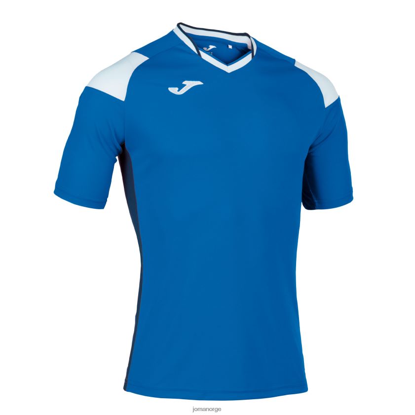 nei Joma skjorte kortermet mannskap iii kongeblå hvit marineblå FBD0T01467 menn