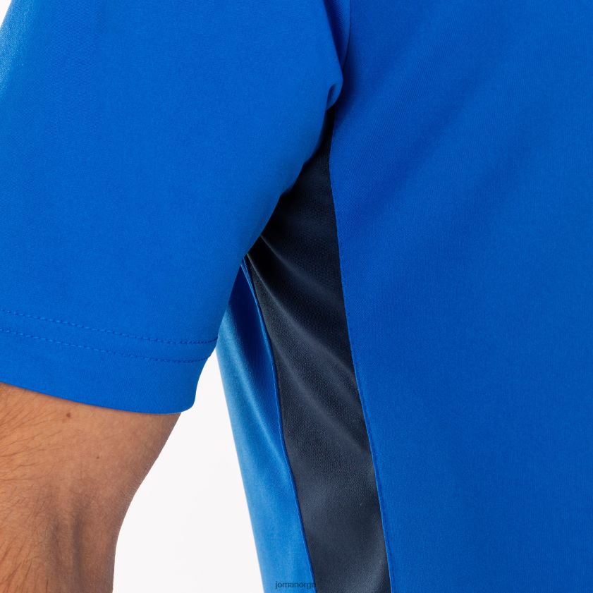 nei Joma skjorte kortermet mannskap iii kongeblå hvit marineblå FBD0T01467 menn