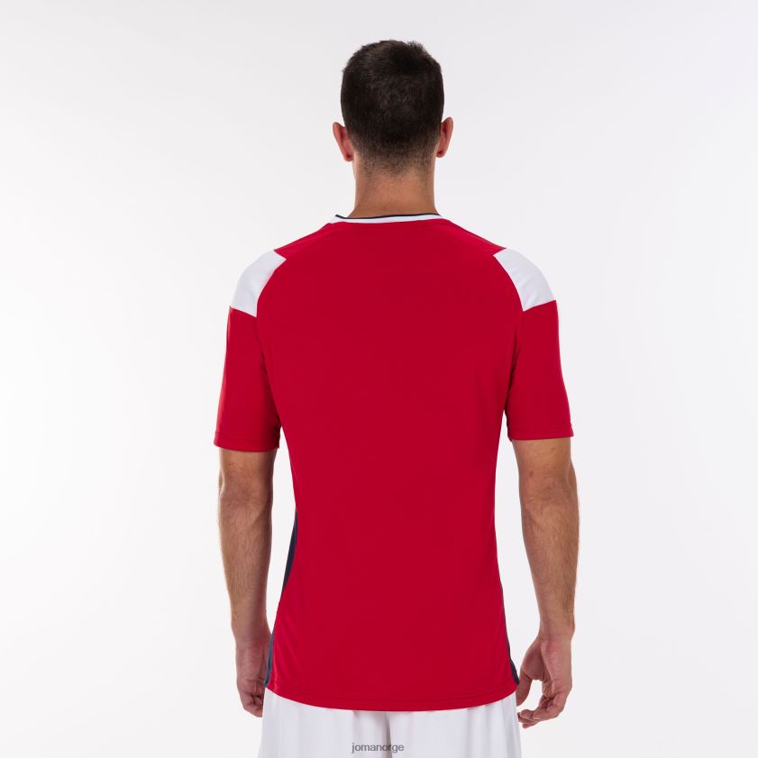 nei Joma skjorte kortermet mannskap iii rød hvit marineblå FBD0T0978 menn