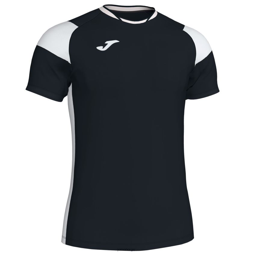 nei Joma skjorte kortermet mannskap iii svart hvit FBD0T03387 menn
