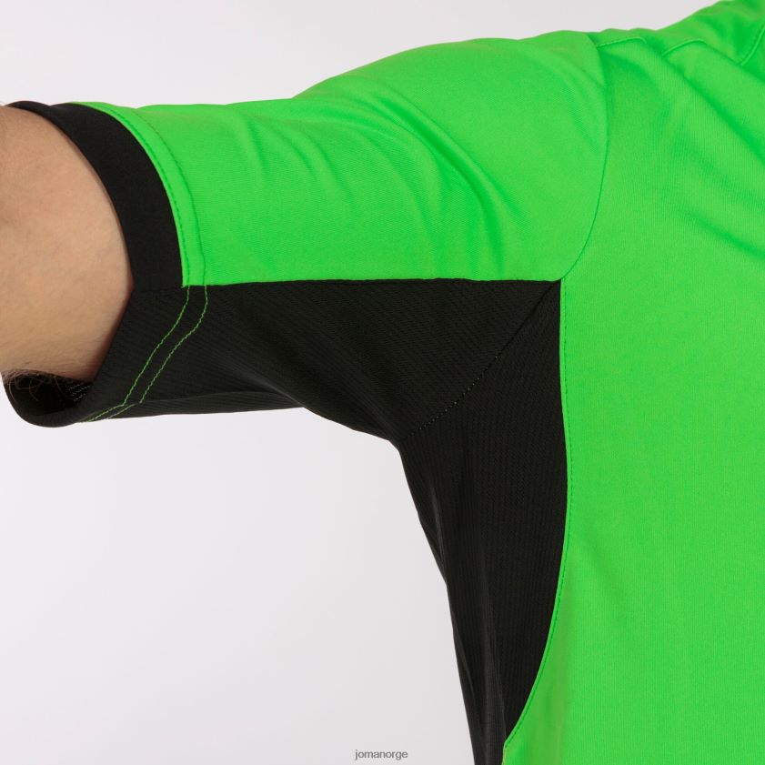 nei Joma skjorte kortermet mesterskap iv lime svart FBD0T0289 menn