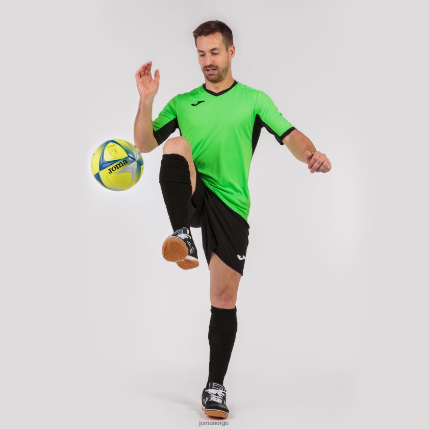 nei Joma skjorte kortermet mesterskap iv lime svart FBD0T0289 menn