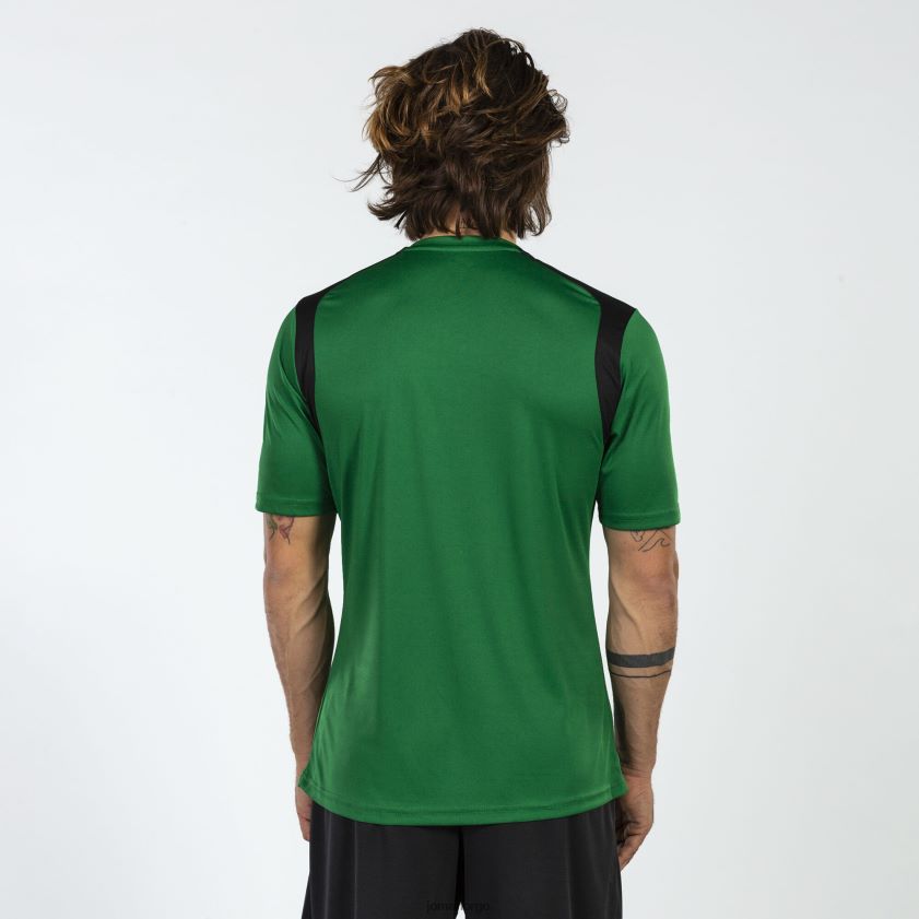 nei Joma skjorte kortermet mesterskap v grønn svart FBD0T01461 menn