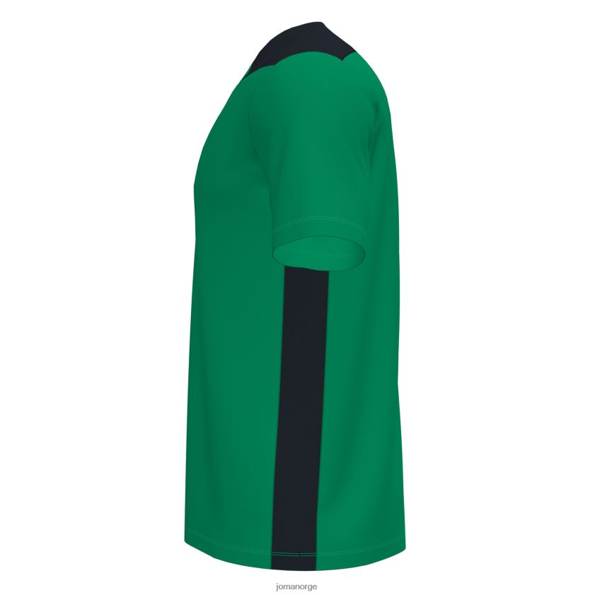 nei Joma skjorte kortermet mesterskap vi grønn svart FBD0T01024 menn