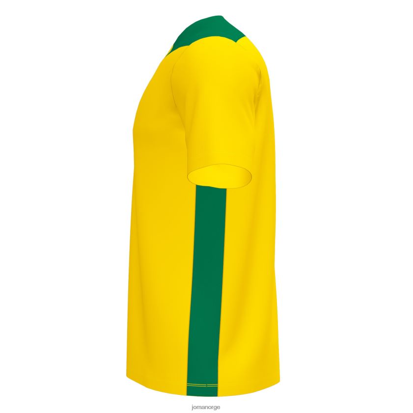 nei Joma skjorte kortermet mesterskap vi gul-grønn FBD0T04253 menn