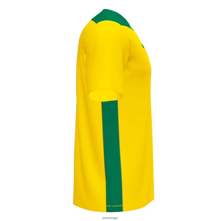nei Joma skjorte kortermet mesterskap vi gul-grønn FBD0T04253 menn