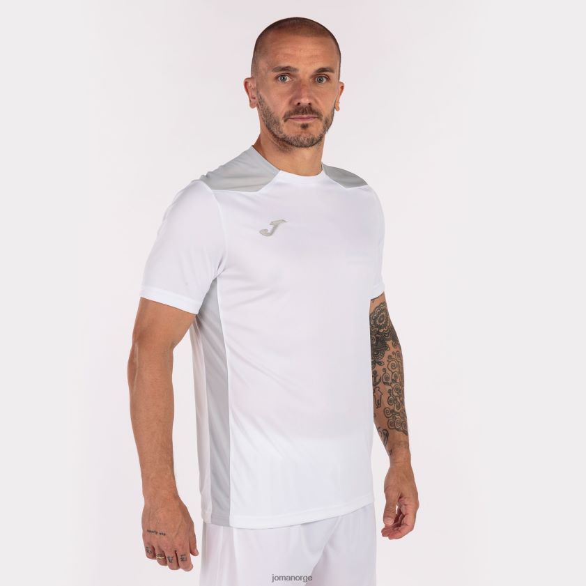 nei Joma skjorte kortermet mesterskap vi hvit grå FBD0T03032 menn