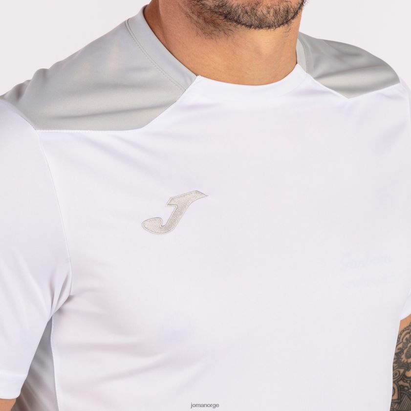 nei Joma skjorte kortermet mesterskap vi hvit grå FBD0T03032 menn
