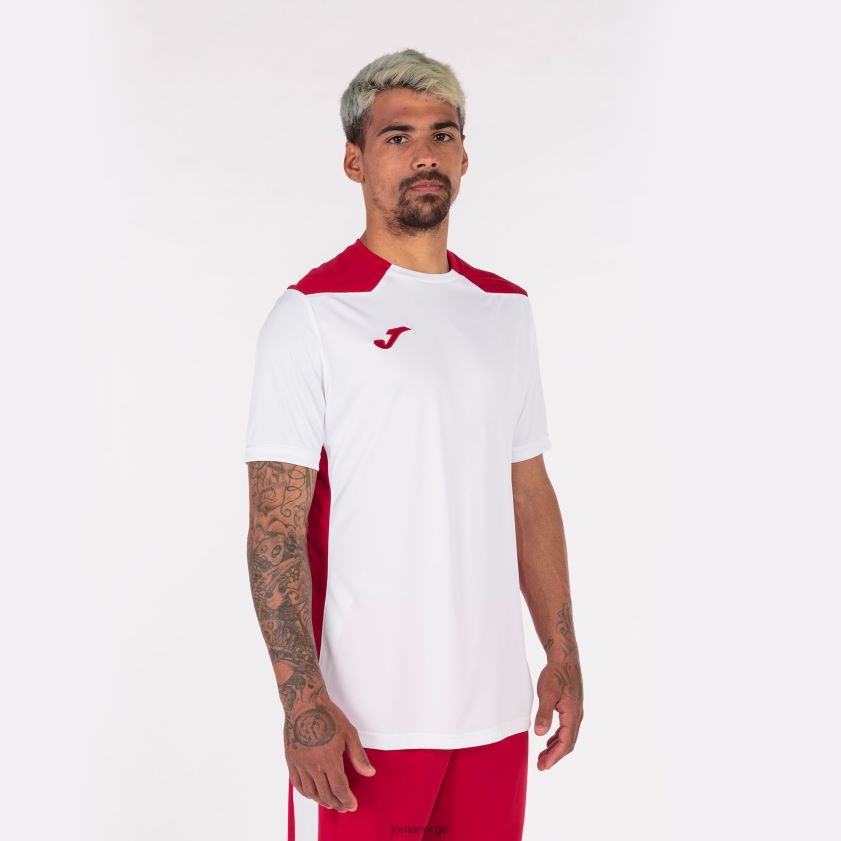 nei Joma skjorte kortermet mesterskap vi hvit rød FBD0T04183 menn