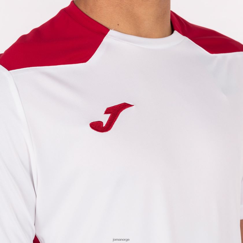 nei Joma skjorte kortermet mesterskap vi hvit rød FBD0T04183 menn