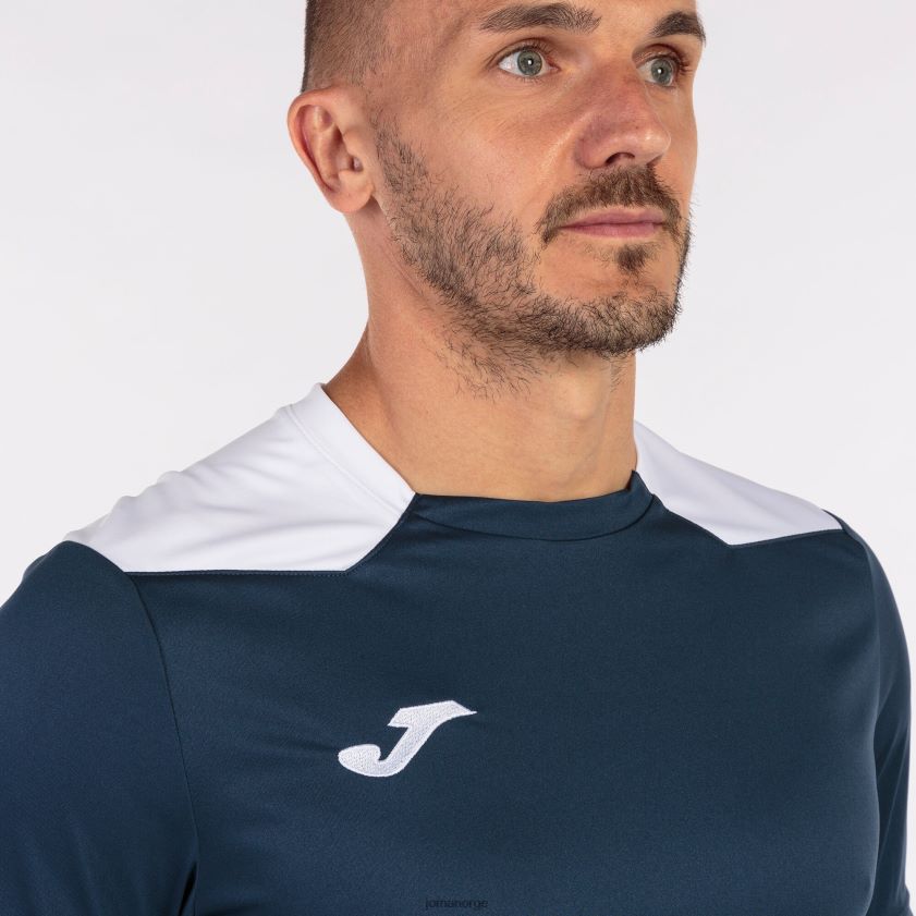 nei Joma skjorte kortermet mesterskap vi marineblå hvit FBD0T0735 menn