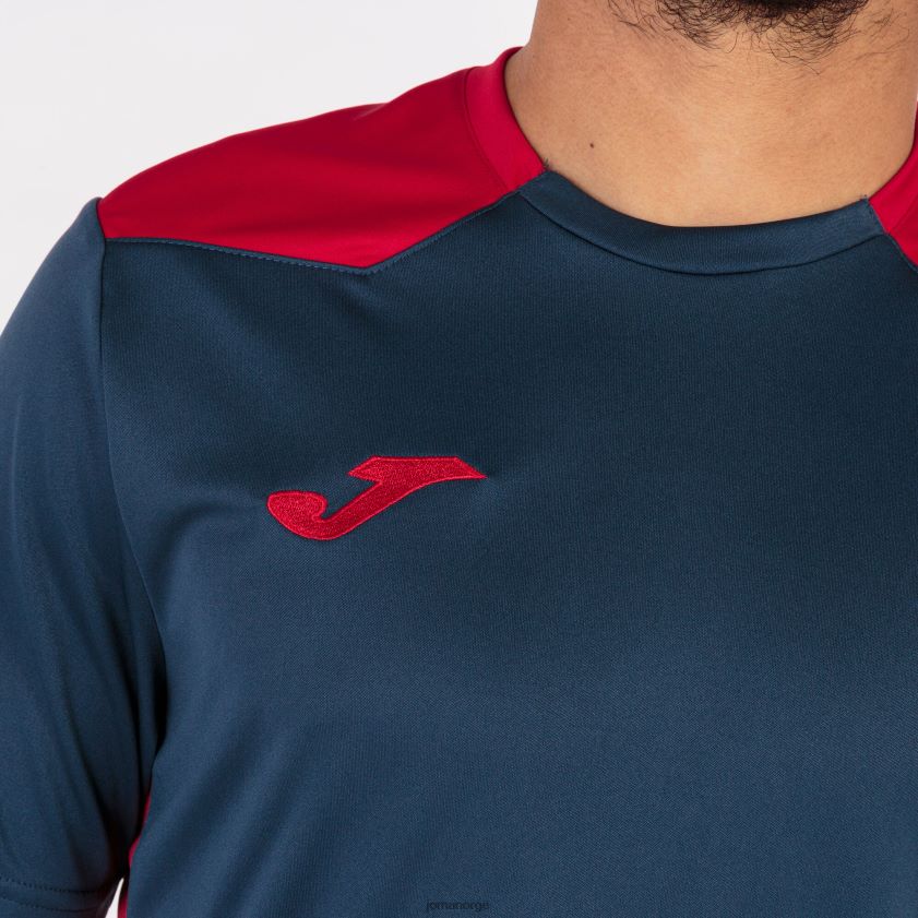 nei Joma skjorte kortermet mesterskap vi marineblå rød FBD0T03542 menn