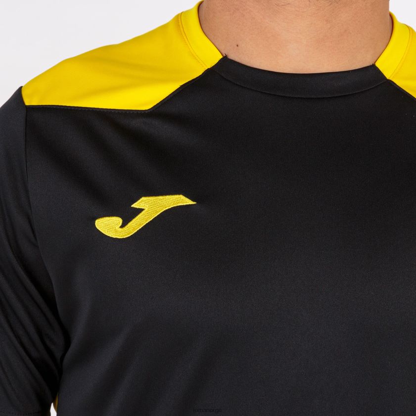 nei Joma skjorte kortermet mesterskap vi svart gul FBD0T03033 menn