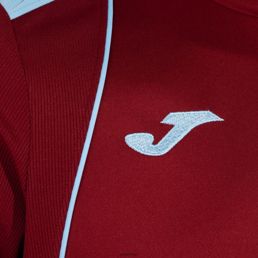nei Joma skjorte kortermet mesterskap vii burgunder himmelblå FBD0T01085 menn