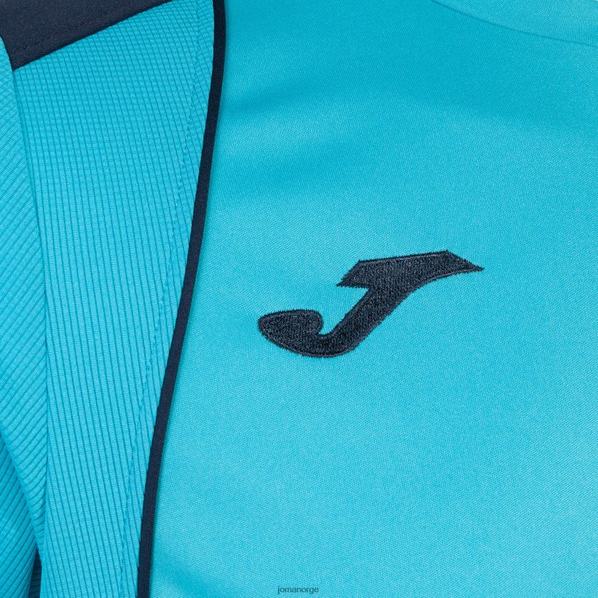 nei Joma skjorte kortermet mesterskap vii fluorescerende turkis marineblå FBD0T0646 menn