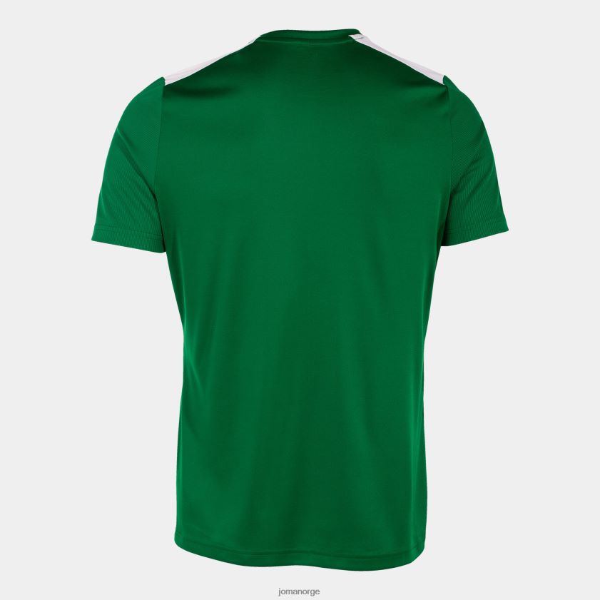 nei Joma skjorte kortermet mesterskap vii grønn hvit FBD0T0412 menn