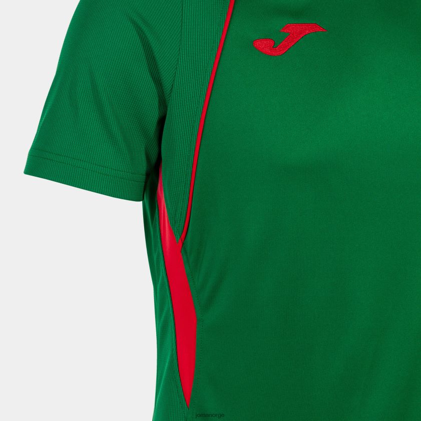 nei Joma skjorte kortermet mesterskap vii grønn rød FBD0T0596 menn