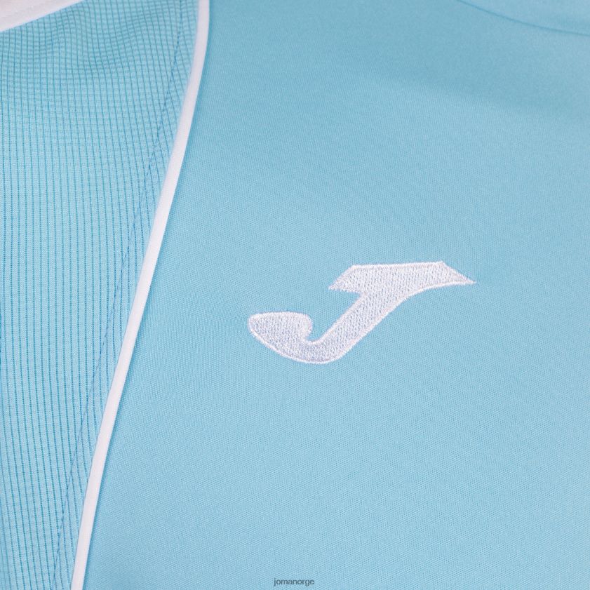 nei Joma skjorte kortermet mesterskap vii himmelblå hvit FBD0T01123 menn