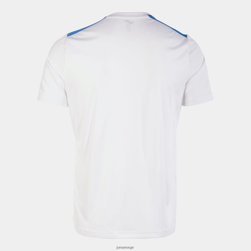 nei Joma skjorte kortermet mesterskap vii hvit kongeblå FBD0T02916 menn