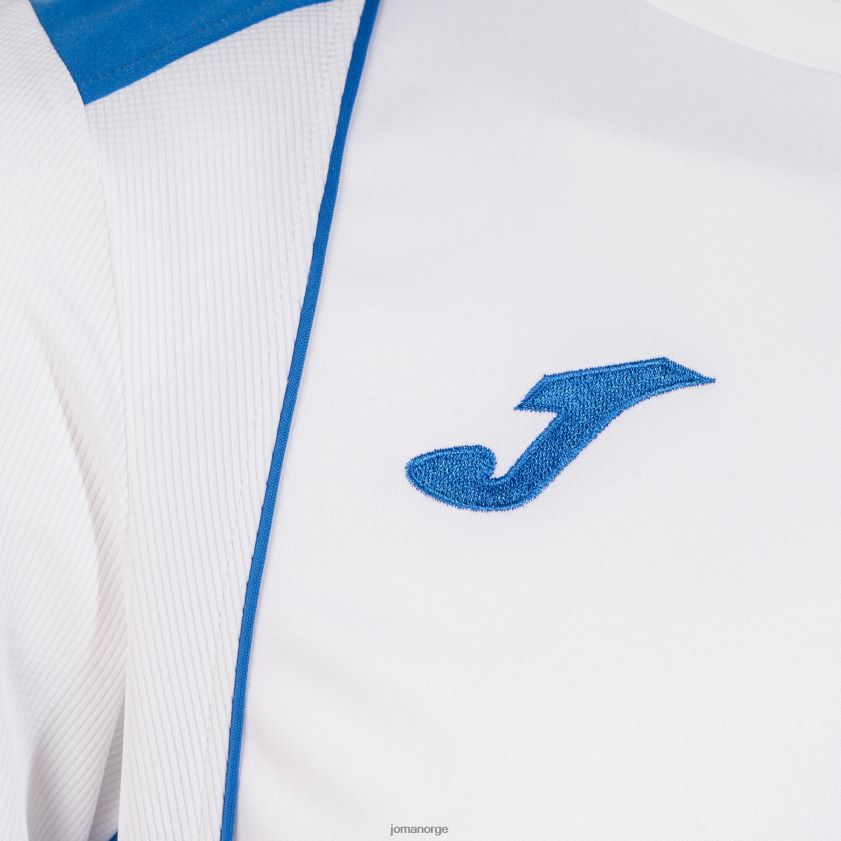 nei Joma skjorte kortermet mesterskap vii hvit kongeblå FBD0T02916 menn
