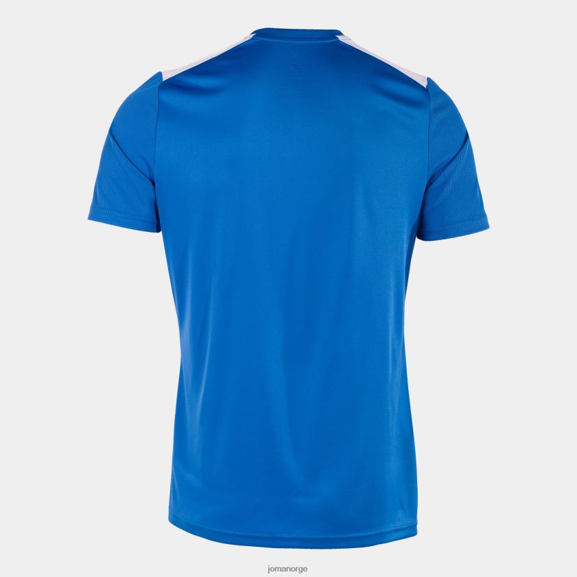 nei Joma skjorte kortermet mesterskap vii kongeblå hvit FBD0T0597 menn