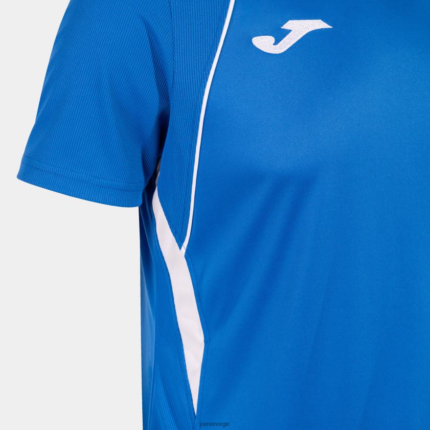 nei Joma skjorte kortermet mesterskap vii kongeblå hvit FBD0T0597 menn