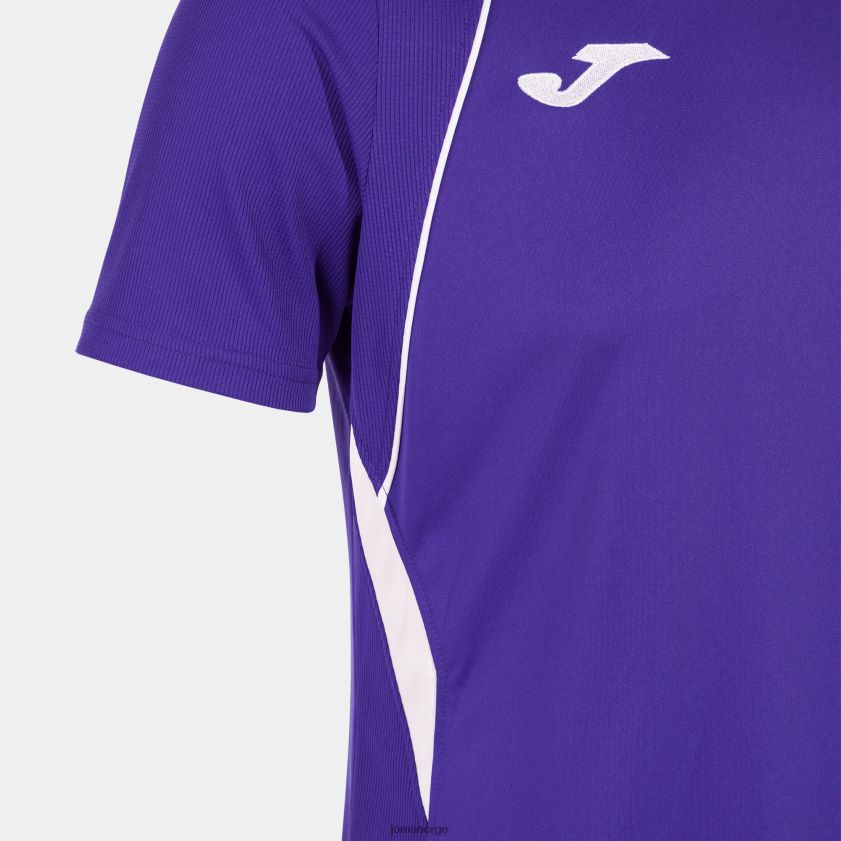 nei Joma skjorte kortermet mesterskap vii lilla hvit FBD0T04463 menn