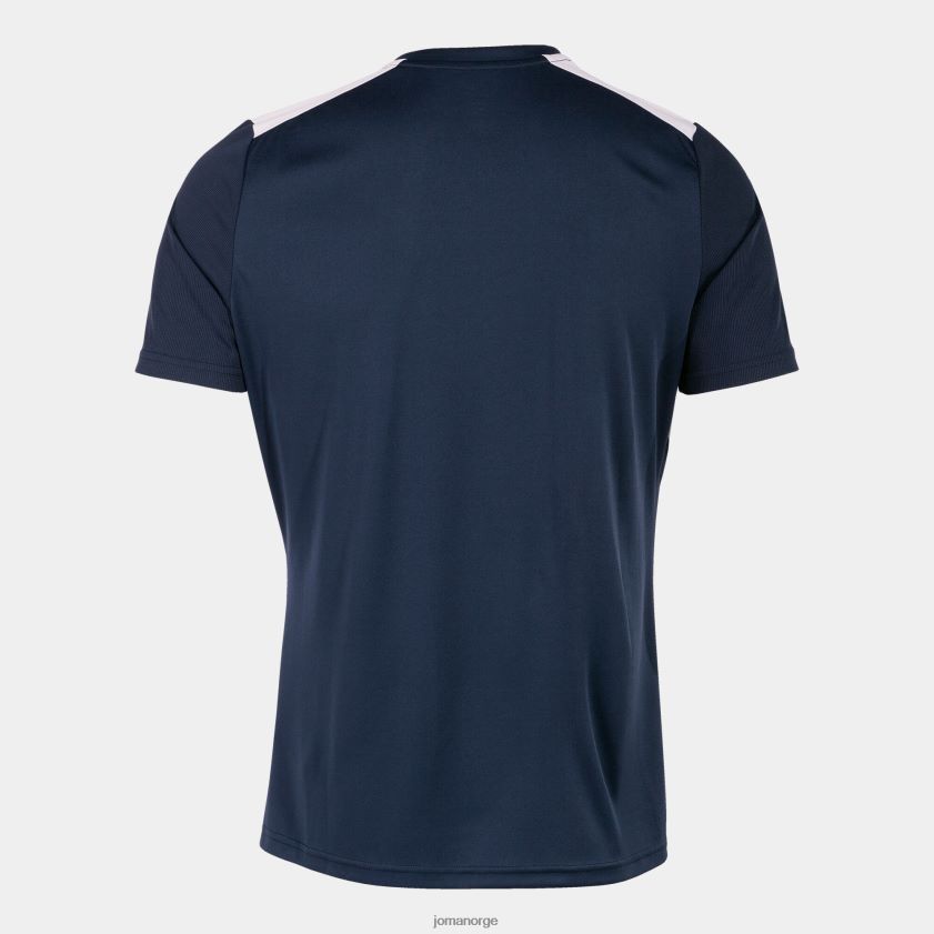 nei Joma skjorte kortermet mesterskap vii marineblå hvit FBD0T0240 menn