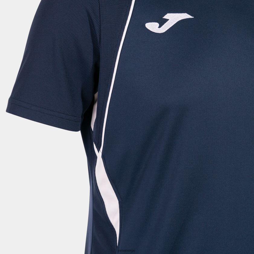 nei Joma skjorte kortermet mesterskap vii marineblå hvit FBD0T0240 menn