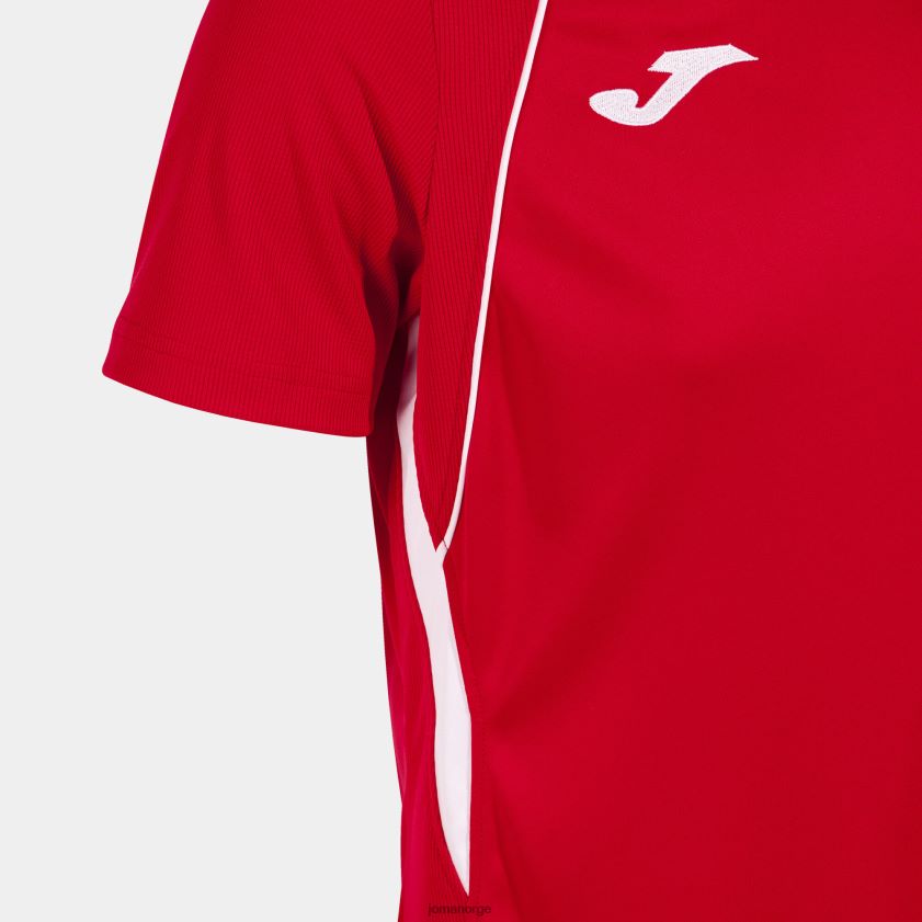 nei Joma skjorte kortermet mesterskap vii rød Hvit FBD0T0406 menn