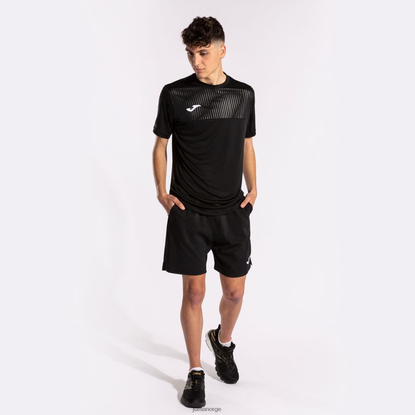 nei Joma skjorte kortermet montreal svart FBD0T0283 menn