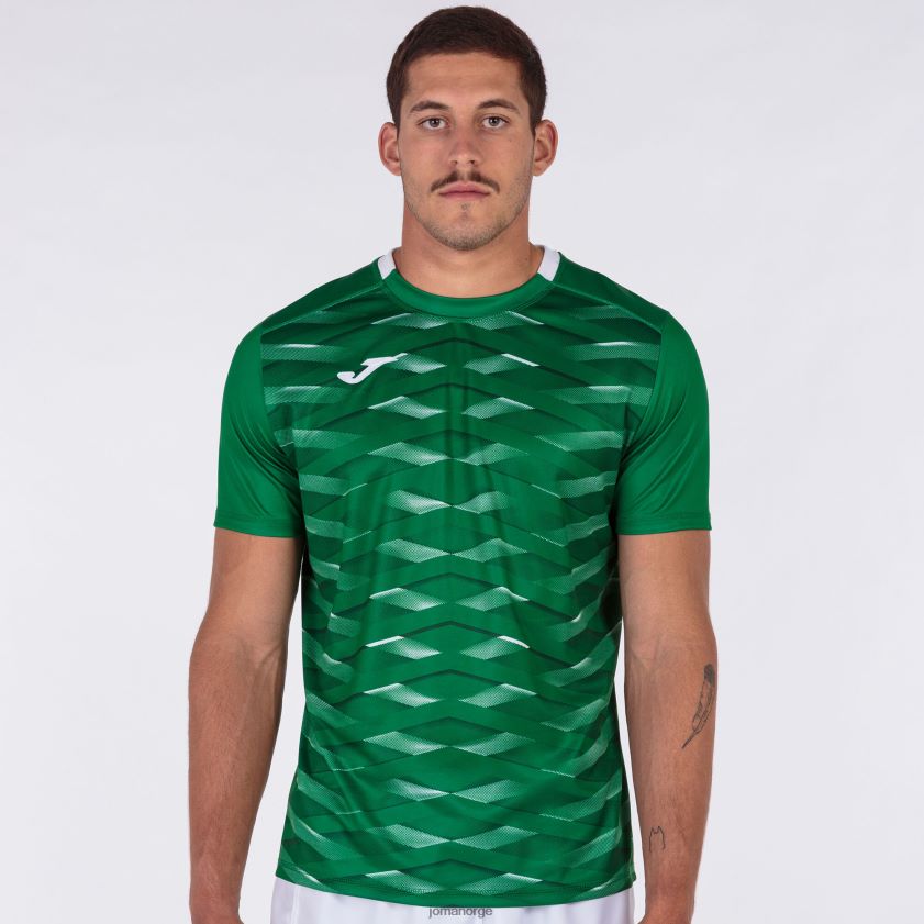 nei Joma skjorte kortermet myskin academy grønn FBD0T02943 menn