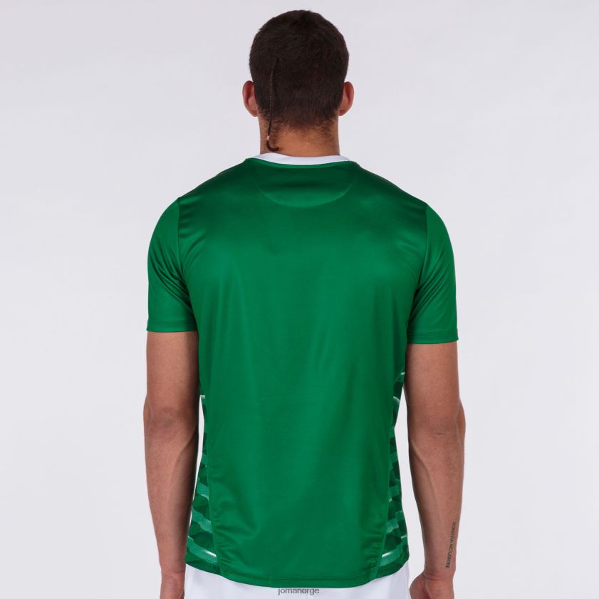 nei Joma skjorte kortermet myskin academy grønn FBD0T02943 menn
