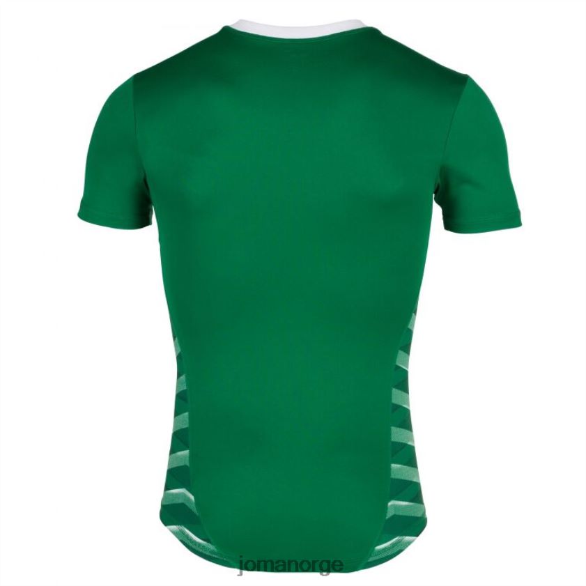 nei Joma skjorte kortermet myskin academy grønn FBD0T02943 menn